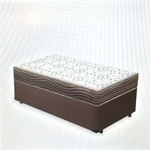 Cama box solteiro com colchão 