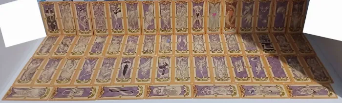LOTE BARALHO DE 56 CARTAS CLOW SAKURA CARD CAPTORS