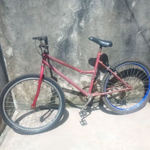 Bicicleta Aro 26 - Freio Funcionando + Pneu Dianteiro Novo