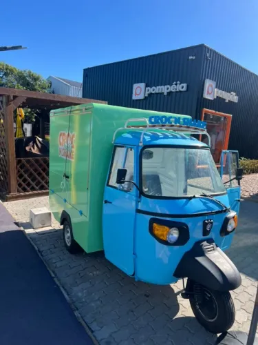 TUK-TUK PIAGGIO + MÁQUINA TAYLOR (OPERAÇÃO VAREJO COMPLETA) 