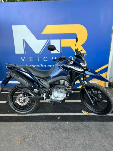 Honda Bros 160 azul 2026 (@mrveiculos)