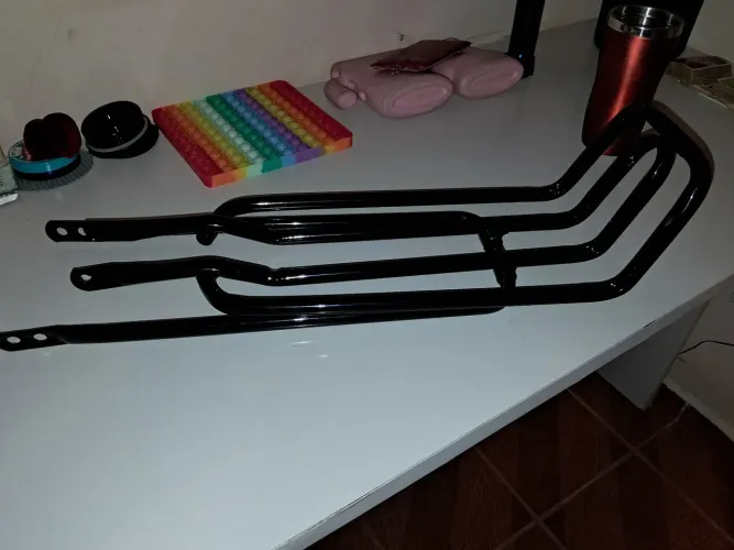 Suporte bagageiro bicicleta