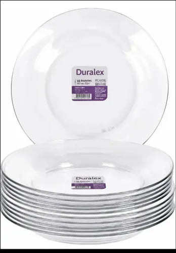 prato duralex 22,2cm cx/24un