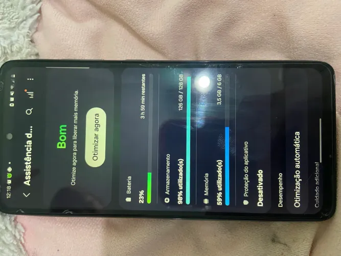 Celular Samsung galaxy A52 S 5G com NFC