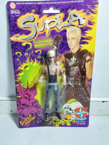 Boneco em Vinil Supla da Estrela Ano 2000 Lacrado