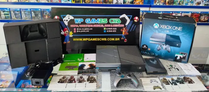 Xbox One Edição Limitada Halo Na Caixa