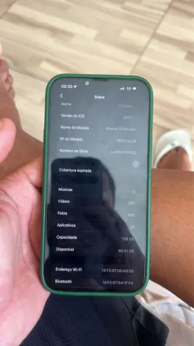Vendo iPhone 13 Pro Max .. todo original .. 2 mês garantia .. bateria 83 