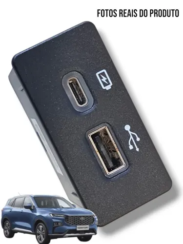 Tomada Usb E Usb-c Ford Territory 2025 0km Ns1-18820