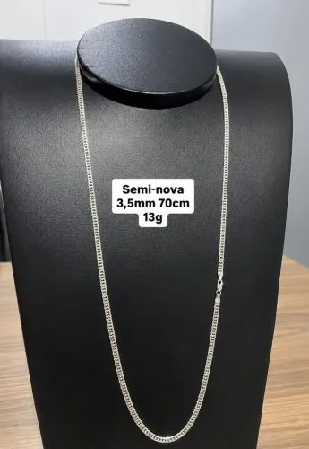 Correntinha de prata masculino