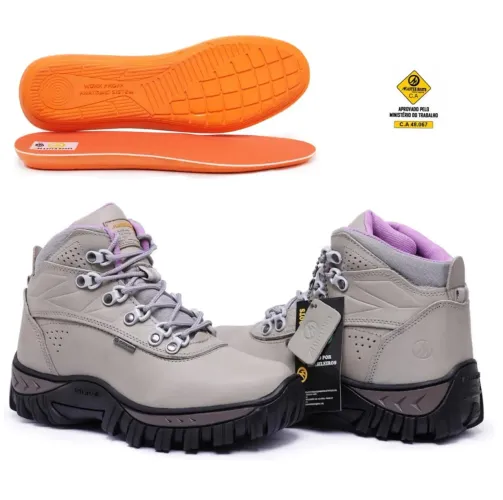 Bota Lilás Feminina