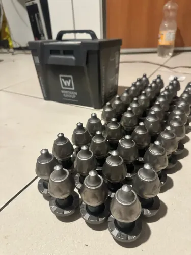 40 Wirtgen Group Milling Bits / pontas de fresa para asfalto, modelo W6/22Z