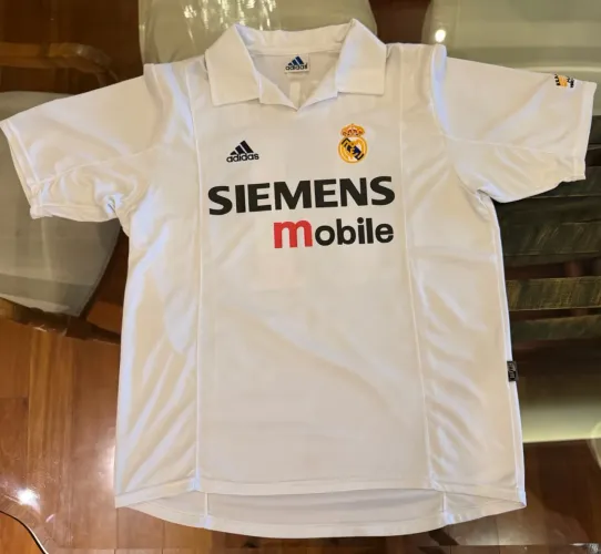 Camisa Real Madrid 2002/03 Home - Ronaldo - Centenário