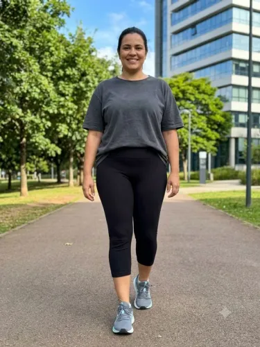 Marisa ACTIVE CALÇA LEGGING CAPRI ALTA COMPRESSÃO TAM Gg