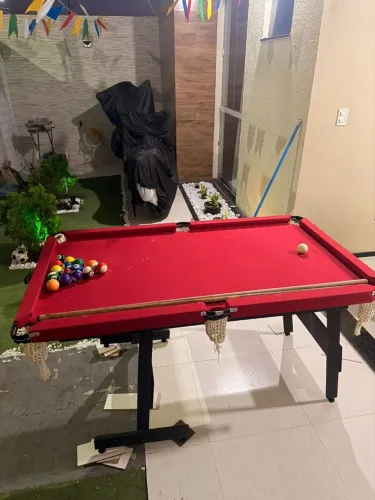 Mesa Sinuca retrátil