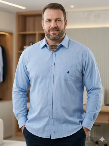BROOKSFIELD CAMISA ALGODÃO TAM 6