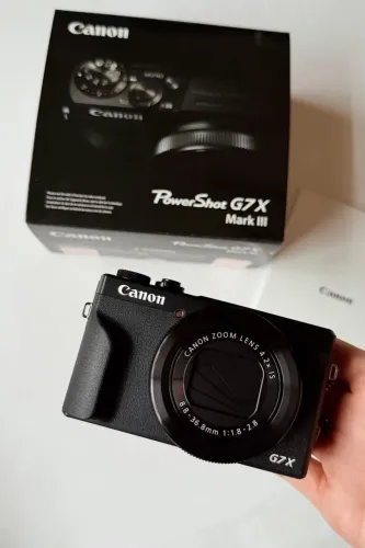 Câmera cânon g7x mark iii
