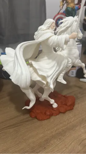 Action figure Gandalf Branco 25 cm