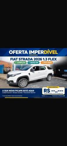 Fiat Strada Freedom 1.3 Flex 8V CD 2026
