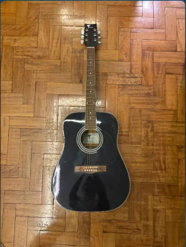 Violão Eagle CH-887B eletroacústico cordas de aço com bag