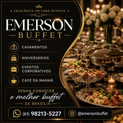 Buffet para festas em gerais