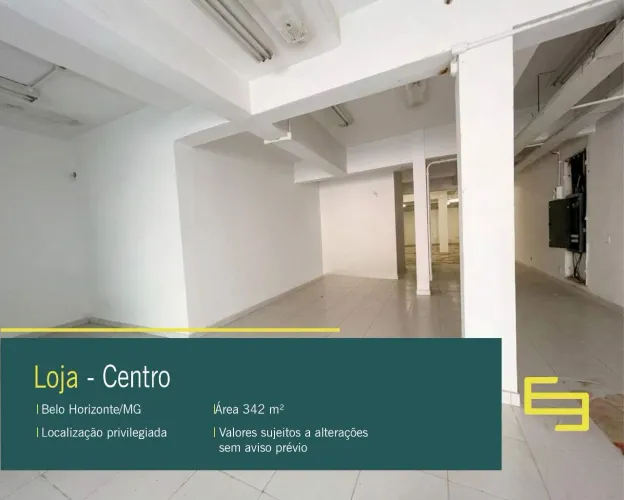 Loja para alugar no Centro de BH