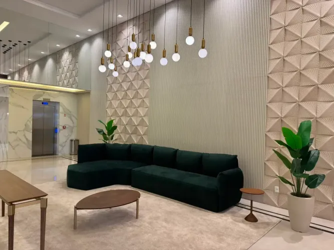 Apartamento novo, Semi Mobiliado, 3 suítes - Jardim das Américas, Cuiabá - Edifício Hariss