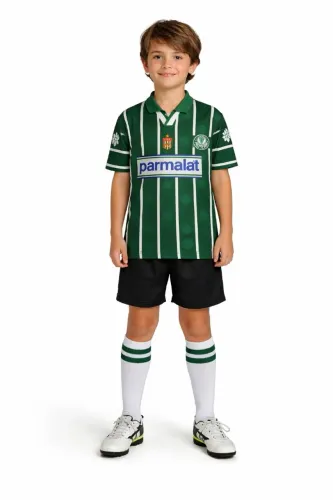 Camisa Palmeiras Parmalat Infantil Futebol Usado 10 anos