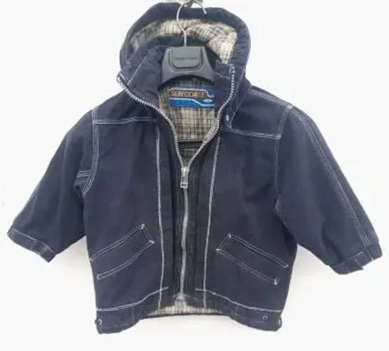 Jaqueta Infantil Sun Coast - Azul Escura, Tamanho 2/3 anos