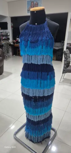 Vestido novissímo crochê exclusivo