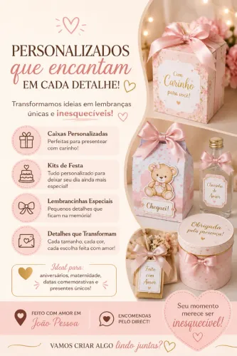 Personalizados para sua festa