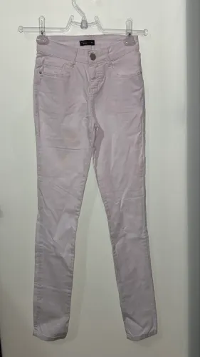Calça Feminina Branca Marisa Jeans Tam. 34 - Nunca Usada