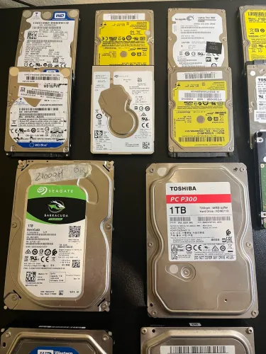 Hds cftv testados 160gb a 1 tera  Consulte