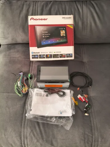 Central Multimídia Pioneer DMH-A348BT 2 DIN - Bluetooth / WebLink (Completa na Caixa)