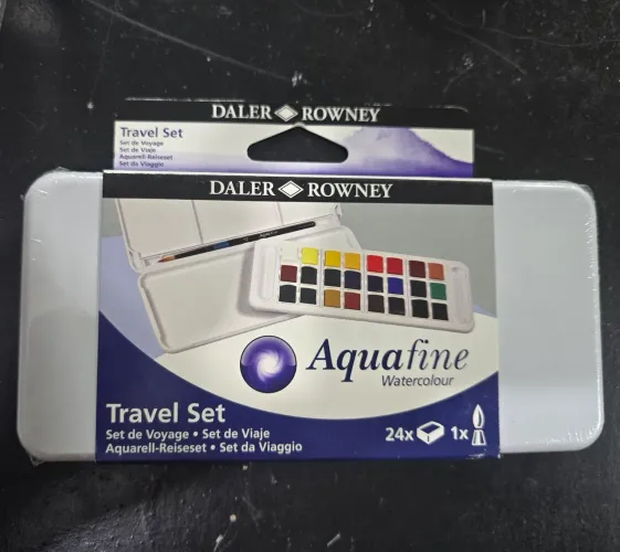 Aquarela Aquafine 24 cores ( Novo ) lacrado
