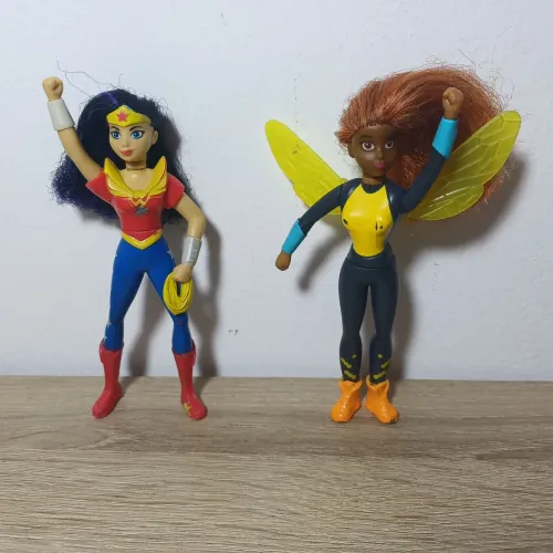 2 Bonecas Dc Comics Mcdonald's Super Hero Girls 2016 Mc Donalds