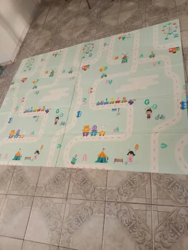 Tapete infantil emborrachado