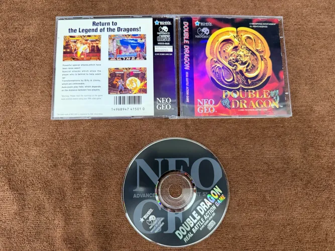 Double Dragon - Neo Geo CD - Original