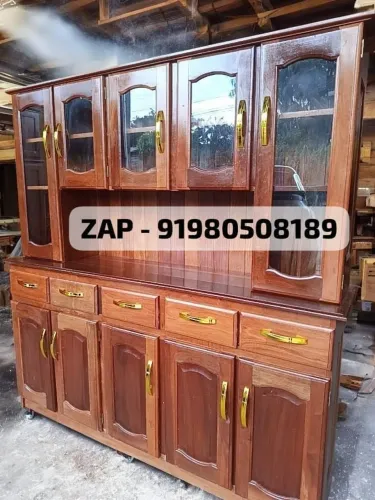 Armário de cozinha todo de madeira 5 portas novo