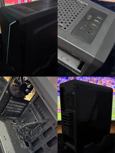 Gabinete Gamer Vinik Lynx RGB + 2 Fans + Suporte com Rodinhas