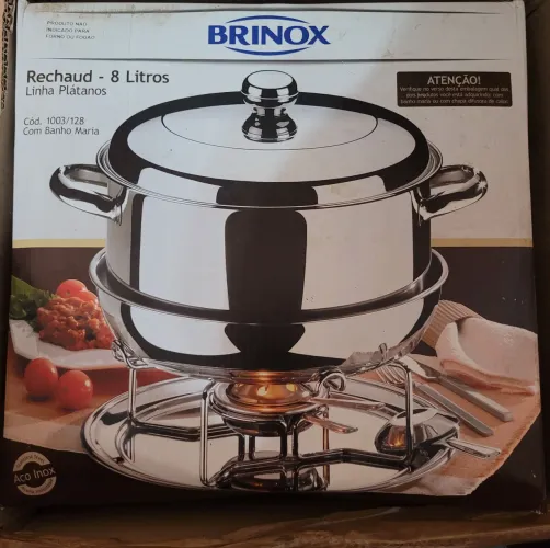 RECHAUD 8 LITROS BRINOX