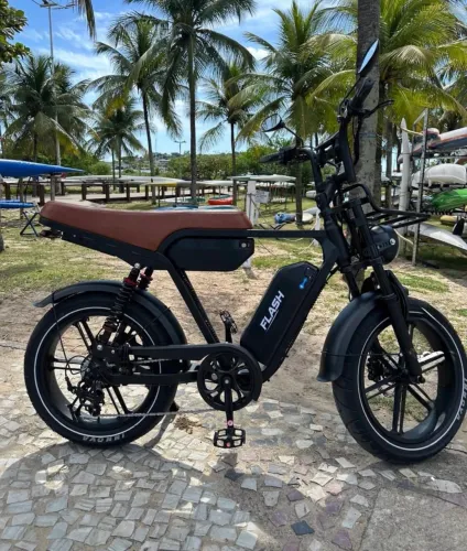 Bike Eletrica FLASH X20S PRO 1000w ( 2 Baterias )