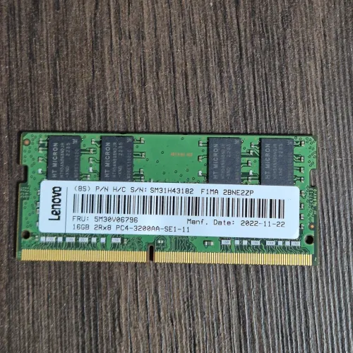 Memória RAM notebook ddr4 16gb Lenovo