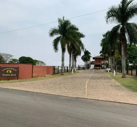 Terreno de 1.000m² Próximo a Holambra no Condomínio Plazza Ville Espaço, Natureza, Excele