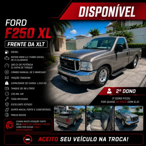 Ford F-250 XL 4.2 Turbo Diesel 2001