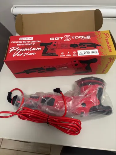 Politriz orbital sgt red shine 5 premium