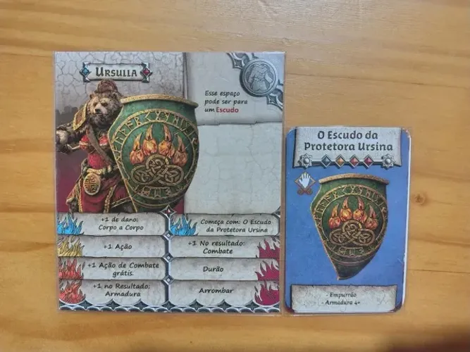  Ursula - Survivor | Sobrevivente - Zombicide Black Plague / Green Horde / White death - C