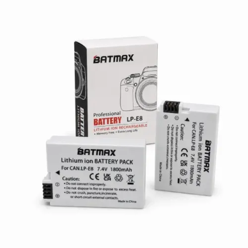 Bateria Batmax Lp-e8 (duas unidades)