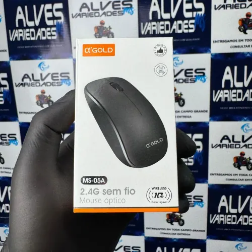 Mouse Sem Fio 2.4ghz 1200DPI