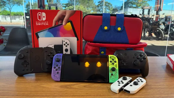 Nintendo Switch oled desbloqueado 