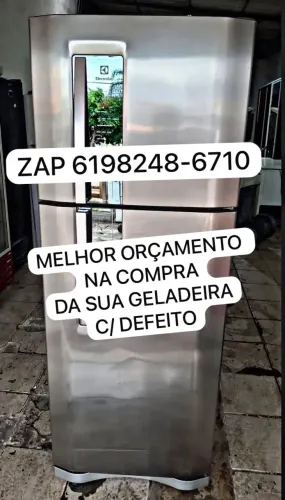 Pg. geladeira com defeito compre DF .